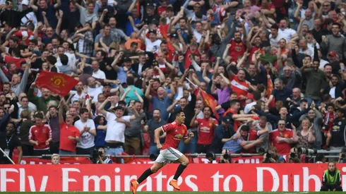 Foto de Alexis Sánchez, jugador de Manchester United.