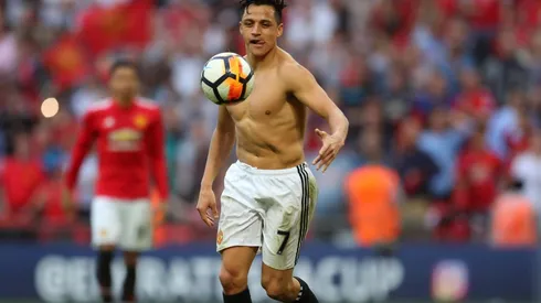 Foto de Alexis Sánchez, jugador de Manchester United
