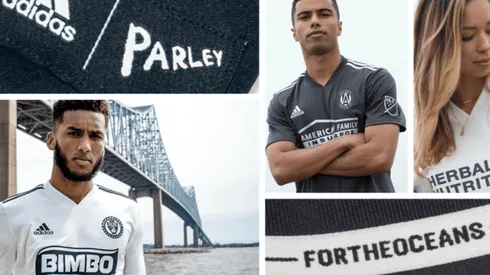 Playeras de la MLS con plástico reciclado del océano.