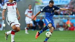 Basile sobre la jugada de Higuaín ante Alemania: "Se cagó"