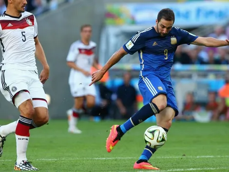 Basile sobre la jugada de Higuaín ante Alemania: "Se cagó"