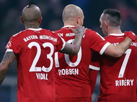 Ribery quiere destruir al Madrid por Arturo Vidal