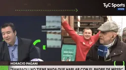 Hubo enojo y risas en el móvil de Horacio Pagani.
