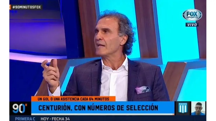 Oscar Ruggeri nunca se queda de brazos cruzados.