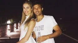 Foto de Dario Cvitanich junto a Chechu Bonelli