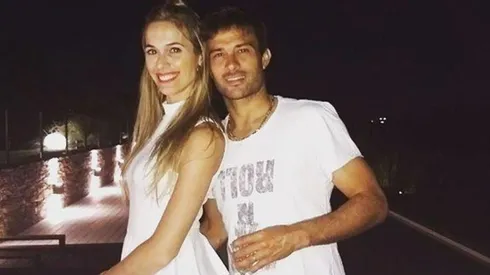 Foto de Dario Cvitanich junto a Chechu Bonelli