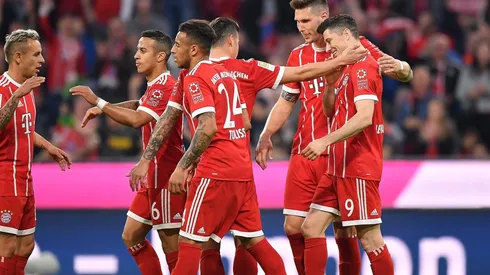 Los jugadores de Bayern Munich, muy unidos.