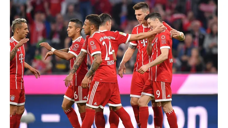 Los jugadores de Bayern Munich, muy unidos.