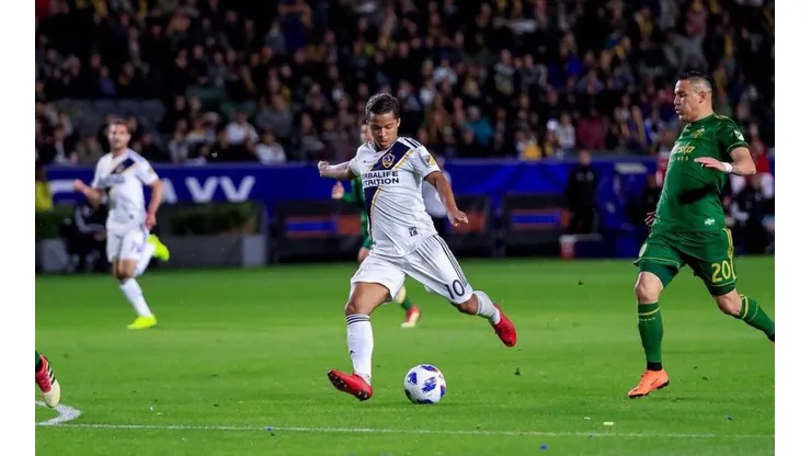 Giovani Dos Santos con LA Galaxy