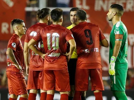 ¡Estaba habilitado! El insólito gol que le anularon a Independiente
