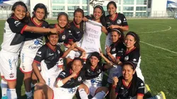 Las jugadoras de Lobos BUAP le mandaron un mensaje a la plantilla del primer equipo (Foto: CampeonasMX)