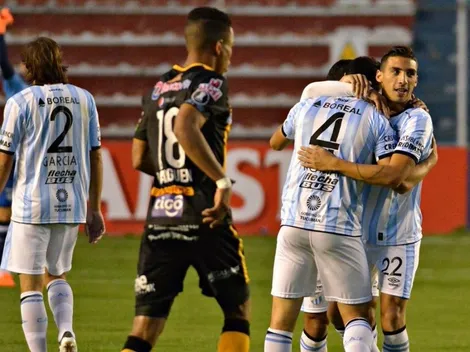 Goles de todo tipo en The Strongest-Atlético Tucumán: de a 40 metros, con la espalda y de palomita