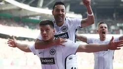 FELICIDAD MEXICANA. Marco Fabián jugará la final de la Copa de Alemania contra Bayern Múnich.