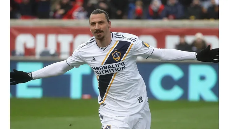 Foto de Zlatan Ibrahimovic en la MLS.