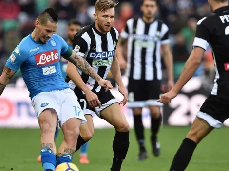 Napoli vs Udinese: Cómo ver EN VIVO este miércoles, Serie A