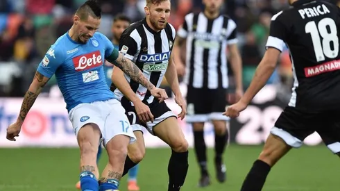 Napoli ganó sus últimos 4 partidos contra Udinese; 3 en la liga y otro en la Copa de Italia (Foto: @sscnapoliEs)