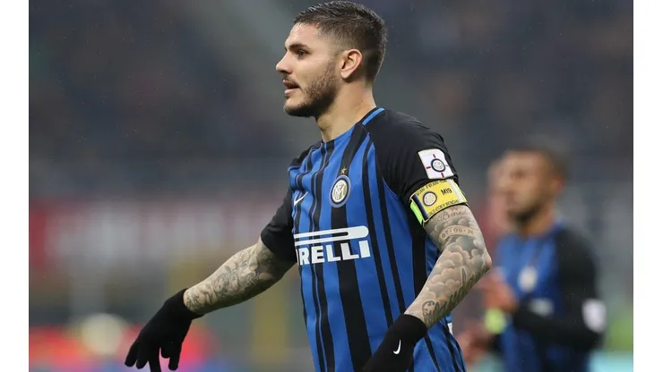 IL CAPITANO. Icardi llegó a 25 e igualó a Ibrahimovic y Ronaldo como goleadores del Inter en una temporada.