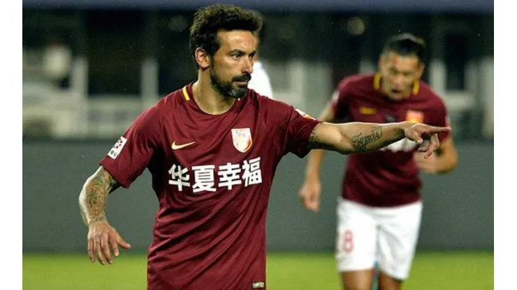 Lavezzi en el fútbol de China.