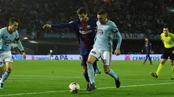 EL HÉROE DE BALAÍDOS. Iago Aspas volvió a dar clase con Celta de Vigo (Foto: Getty).