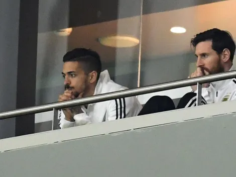 Perotti sobre Messi: "Tenemos un líder futbolístico y personal"