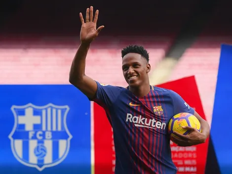 Yerry Mina titular para el cruce ante Celta de Vigo
