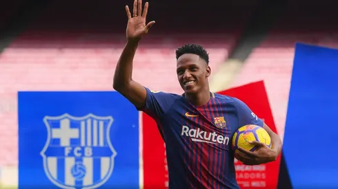 Yerry Mina titular para el cruce ante Celta de Vigo