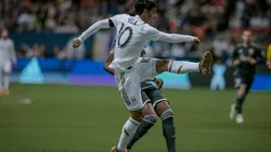 Carlos Vela en el juego de LACF vs WhiteCaps