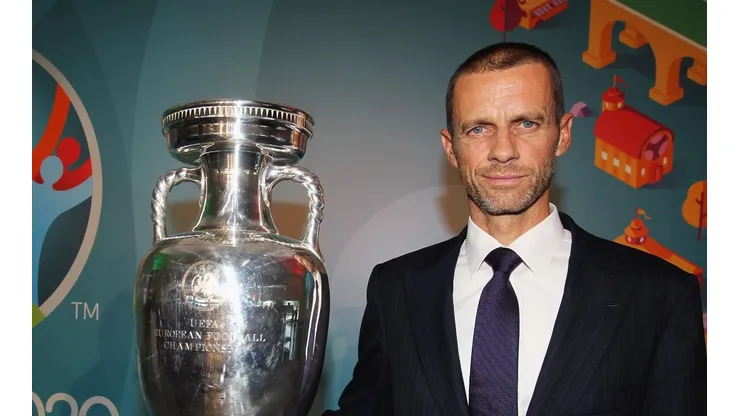 UEFA Euro Roma 2020 Official Logo Unveiling - <> on September 22, 2016 in Rome, Italy. - Not Released (NR)