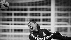 El Chicharito es el máximo goleador de la Selección Mexicana (Foto: @CH14_)