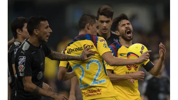 América vs Monterrey en la Liga MX.