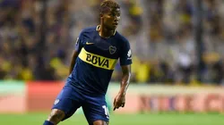 Wilmar Barrios con la camiseta de Boca.