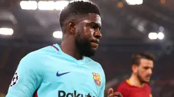 Los representantes de Umtiti se juntaron con el Barcelona por su renovación