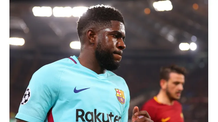 Los representantes de Umtiti se juntaron con el Barcelona por su renovación