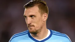 CELESTE Y BLANCO. Armani sueña con ser el arquero de la Selección argentina en el Mundial de Rusia.