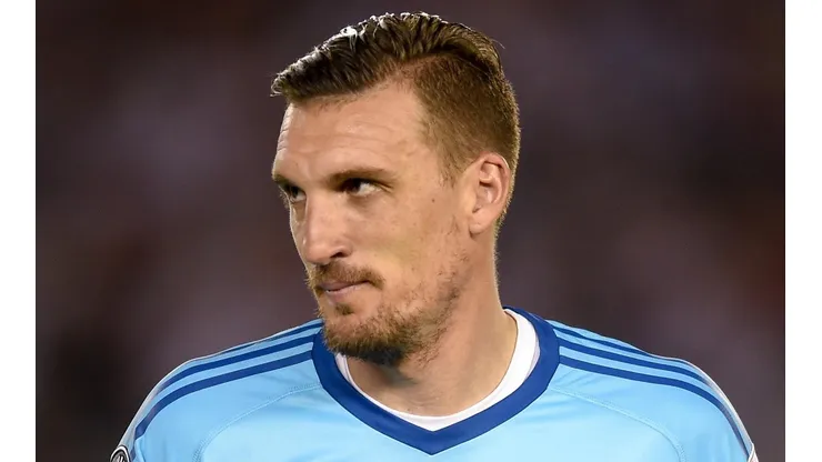 CELESTE Y BLANCO. Armani sueña con ser el arquero de la Selección argentina en el Mundial de Rusia.