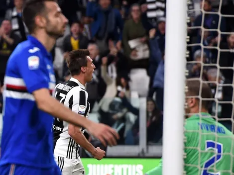 Juventus goleó a Sampdoria y allanó su camino al título