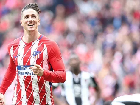 Atlético goleó al Levante en una de las últimas funciones de Torres