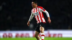 Hirving Lozano en PSV.