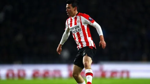Hirving Lozano en PSV.