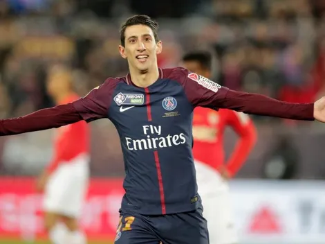 Di María maravilló con un golazo por encima del arquero