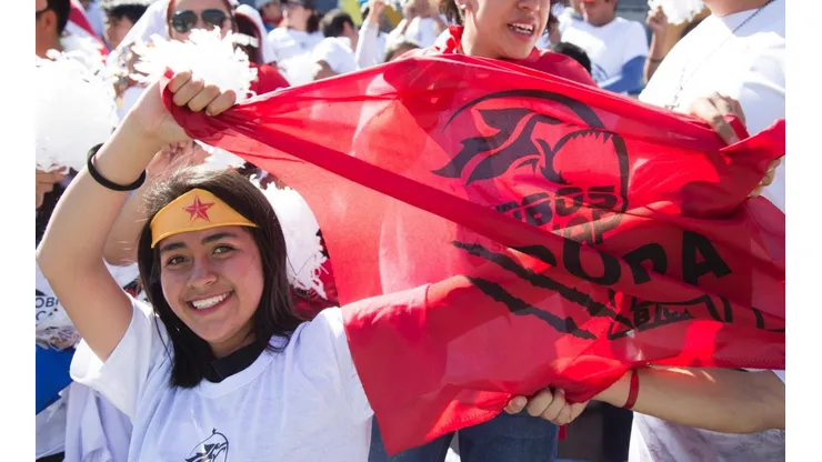 Los hinchas de los Lobos BUAP no abandonaron a los suyos pese a las escasas opciones de seguir en la Liga MX