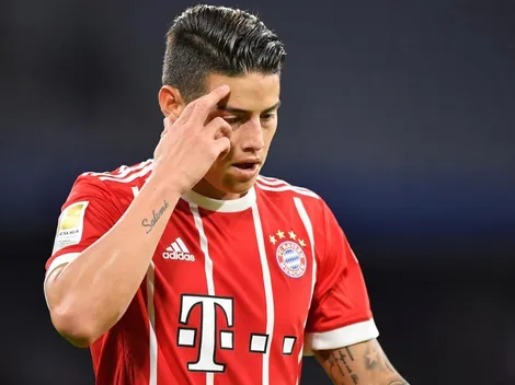 Avisó James en diez minutos: el palo le negó un golazo