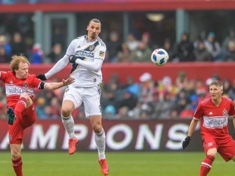 Ibrahimovic vuelve a brillar con el LA Galaxy; gol y triunfo sobre Chicago Fire
