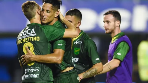 NO PARA. El fin de semana pasado, el "Cuqui" Márquez le había hecho un gol a Boca (Foto: Getty).