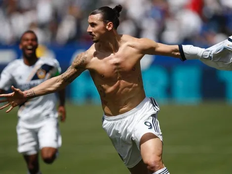 ¡Dios Zlatan! Ibra la metió en su primer partido como titular en la MLS