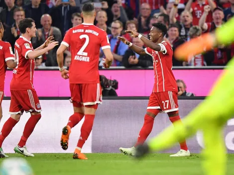 Si es zurdo, no lo parece: el golazo de Alaba que sorprendió a todos