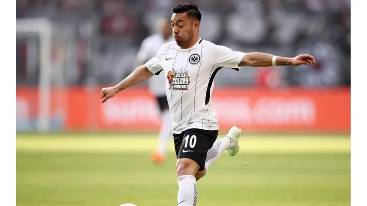 Foto de Marco Fabian, jugador del Frankfurt.