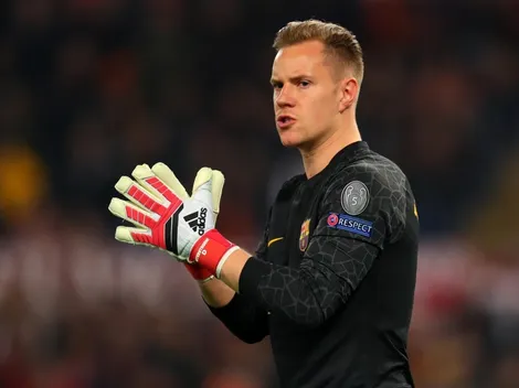 Ter Stegen corrigió un insólito error ¿con la mejor atajada de su vida?