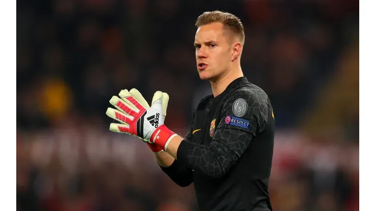 Foto de Ter Stegen, portero de Barcelona.