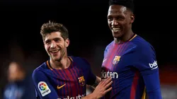 Yerry Mina, jugador de Barcelona.